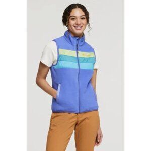COTOPAXI Weste Teca Fleece Vest in Purple Outdoor Gorpcore Travel Casual Size S